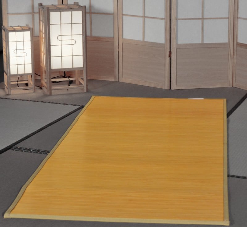 Bamboo Mat, shown on Tatami floor