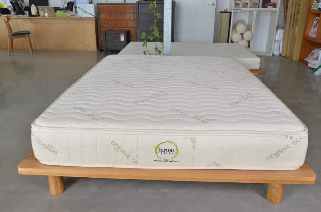 Queen 24cm Organic Cotton Quilted Latex Mattress Organic Latex Mattresses