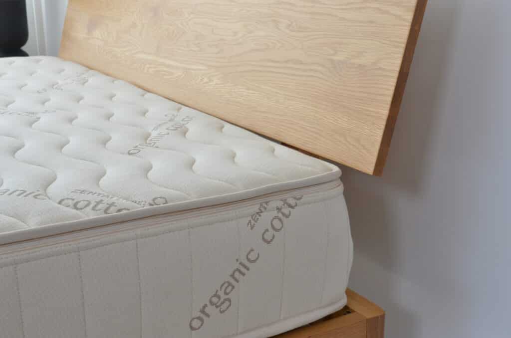 Citta Bedframe Headboardwith 26cm Ultra Wool Latex Mattress