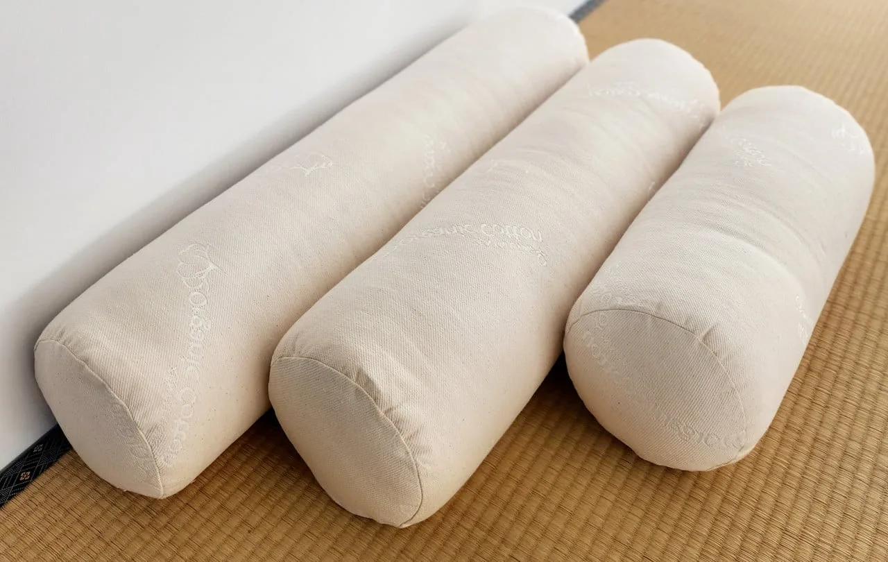 Zentai Cotton Bolsters - No Covers Natural Fibre Bolster