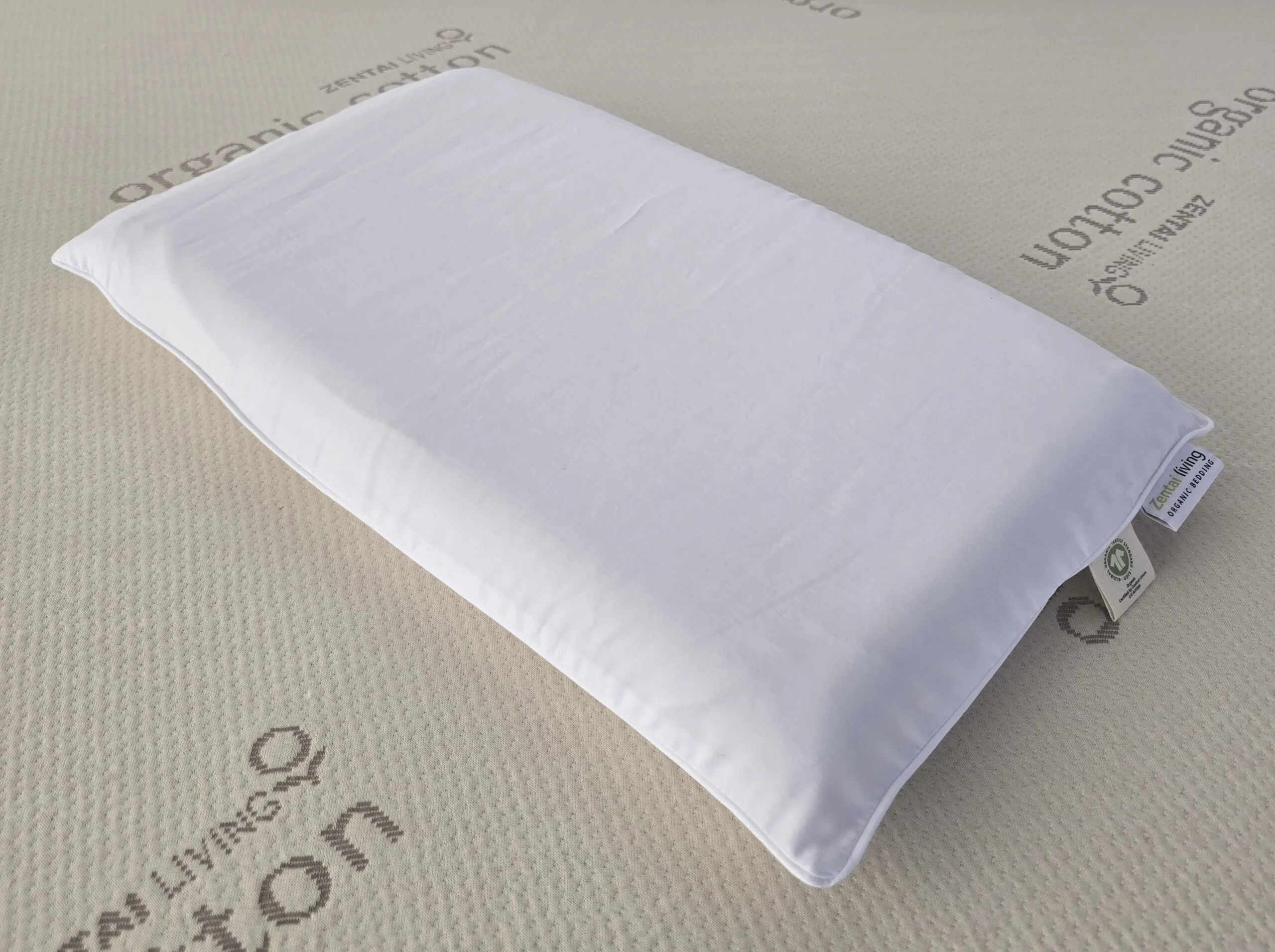 Gols certified Organic Latex Pillow  for Toddlers Thin Flat - Image 3