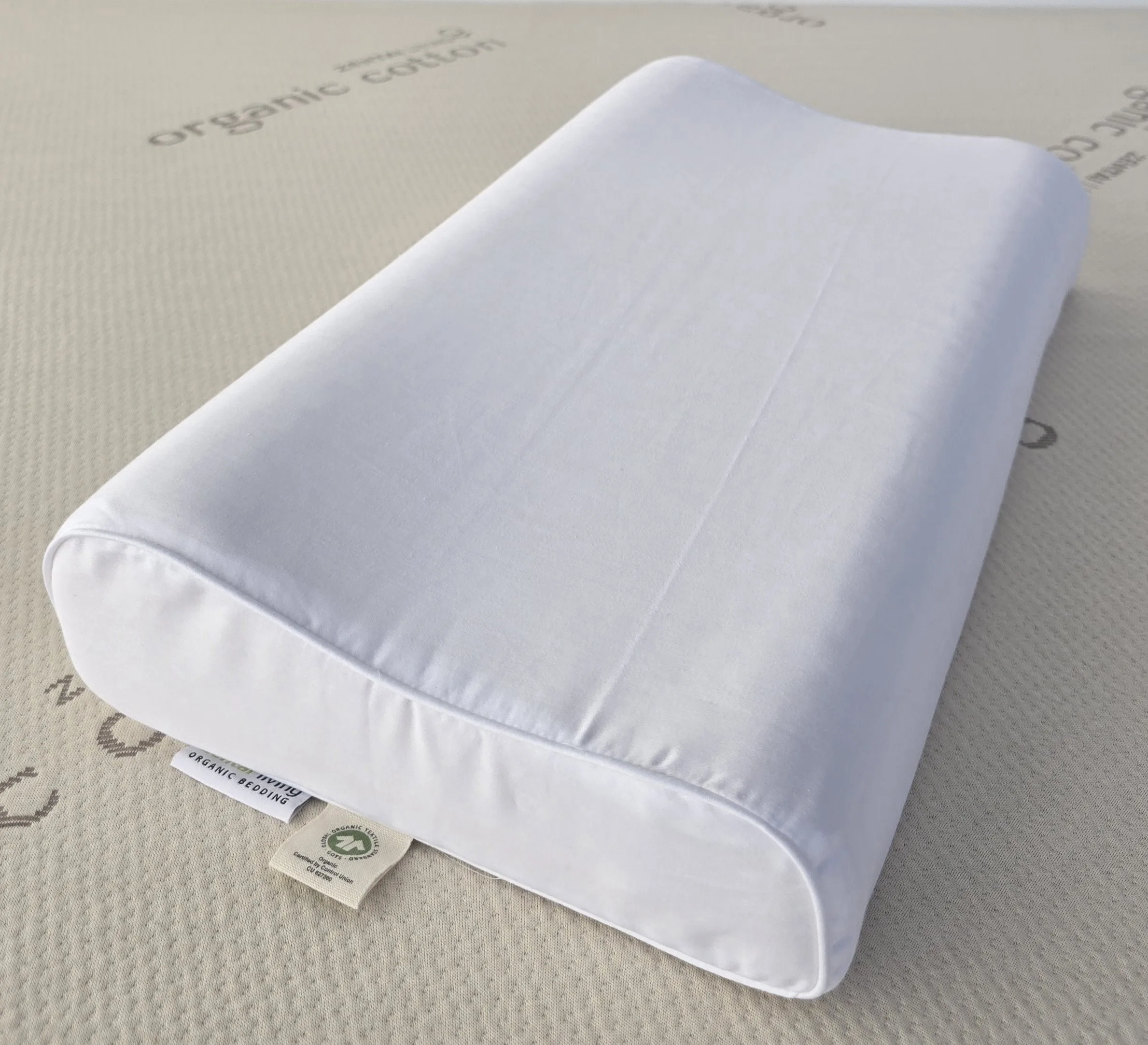 Natural Latex / Gols certified organic latex  Kid's Contour Pillow - Image 3