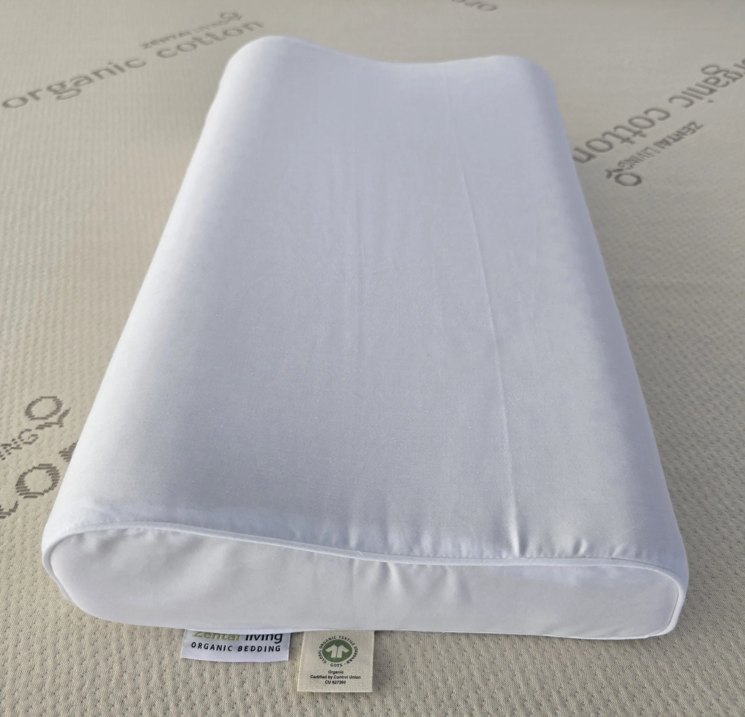 Natural Latex / Gols certified organic latex  Kid's Contour Pillow - Image 2
