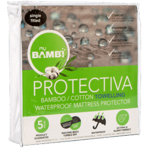 Waterproof Mattress Protector Bamboo/Cotton Towelling