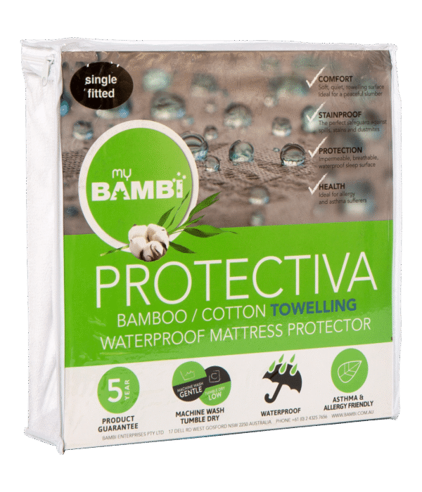 Waterproof Mattress Protector Bamboo/Cotton Towelling
