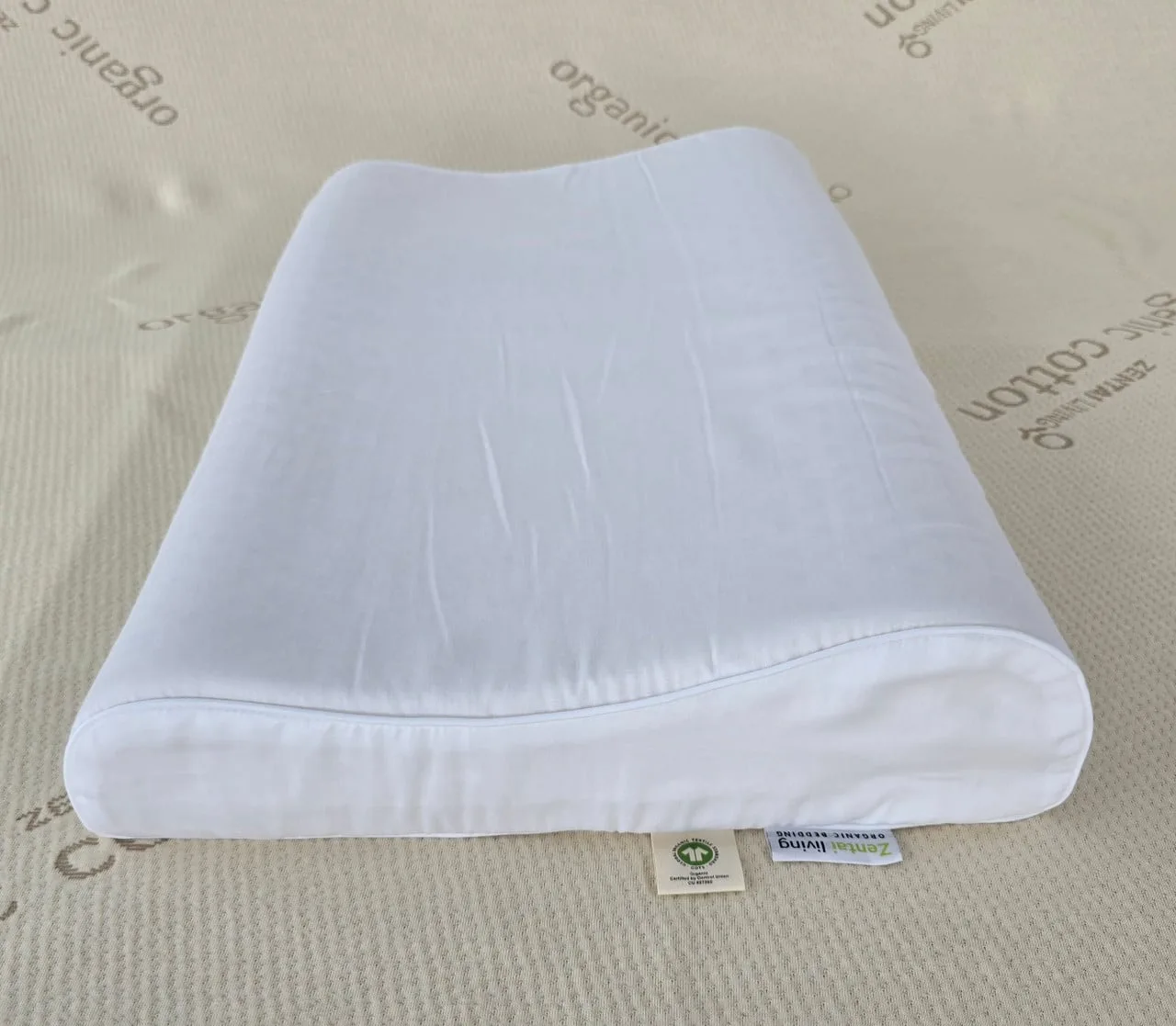 Natural Gols certified organic  Latex Pillow  - Low Contour - Natural Gols certified organic Latex Pillow Low Contour3
