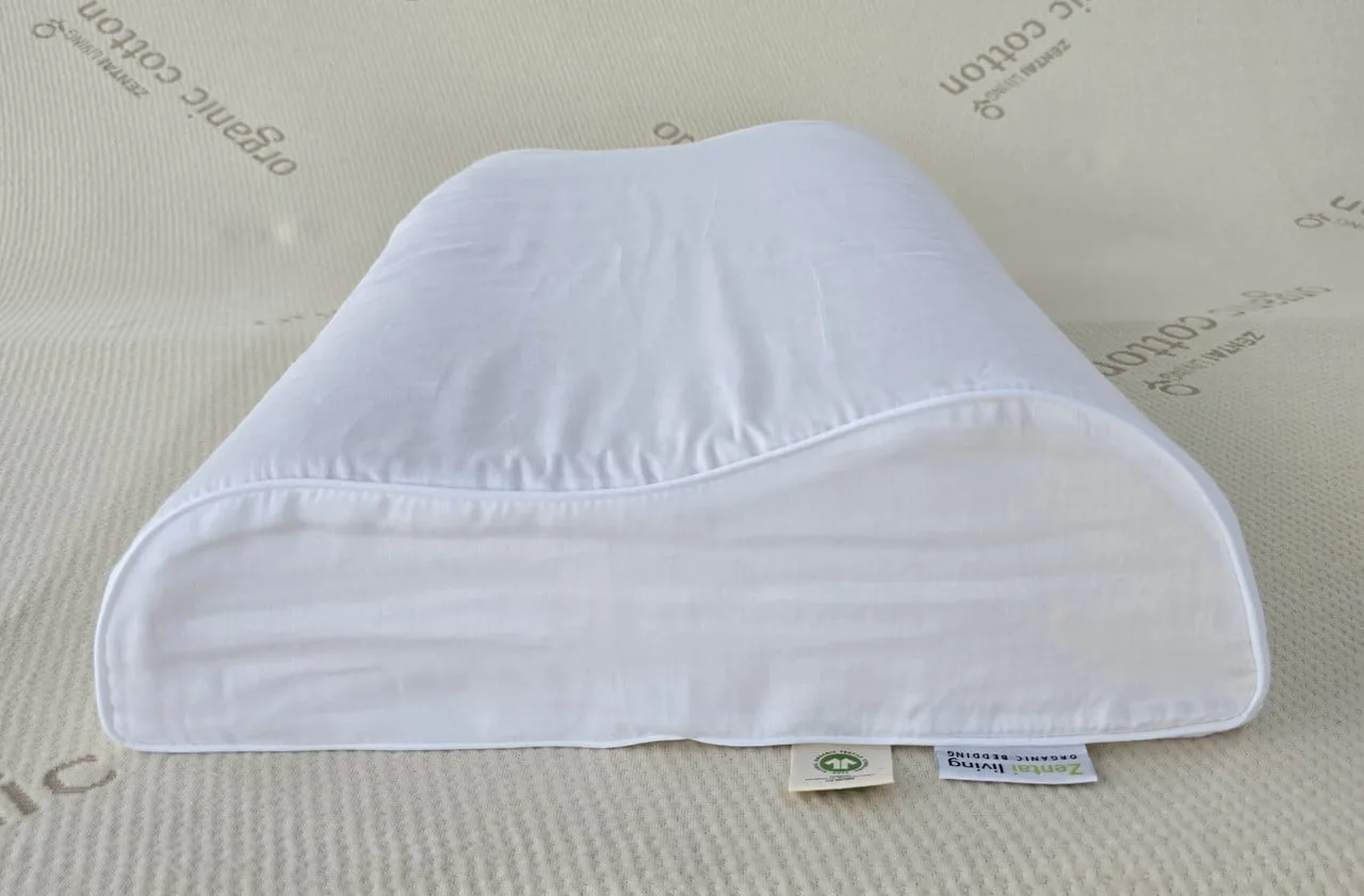 Natural Gols certified organic  Latex Pillow - Thick Contour - Natural Gols certified organic Latex Pillow Thick Contour 2