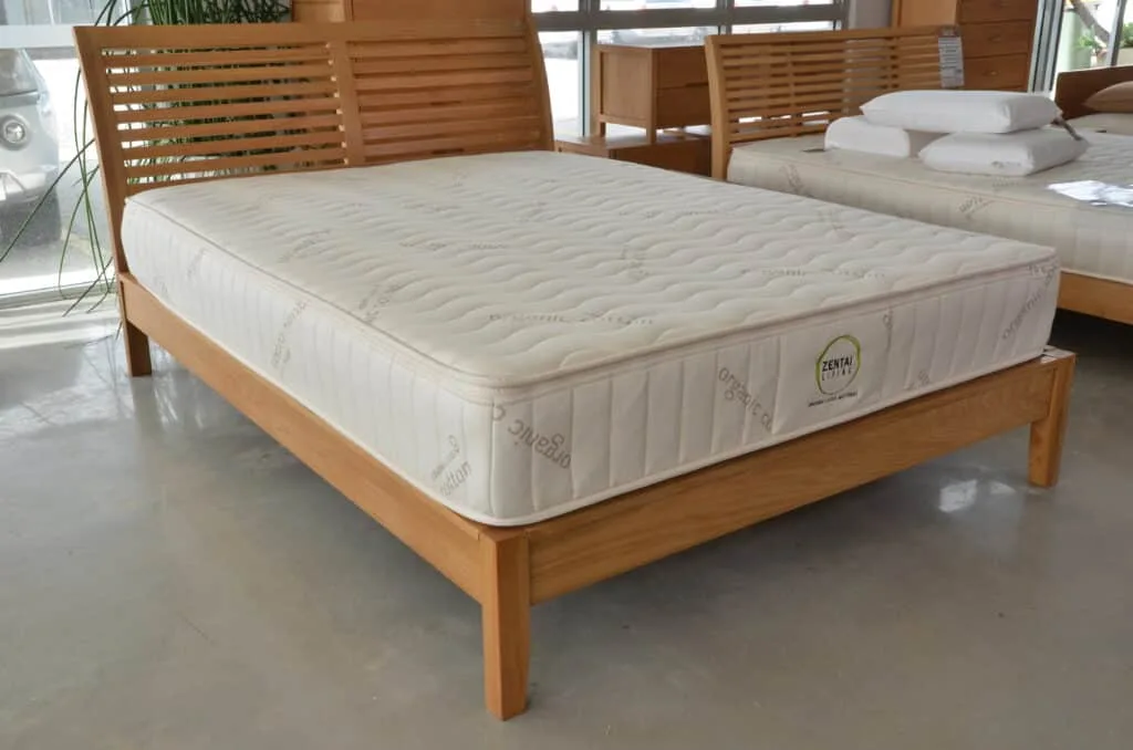 Queen 26cm Organic Latex Wool fully Quilted Organic Latex Mattresses