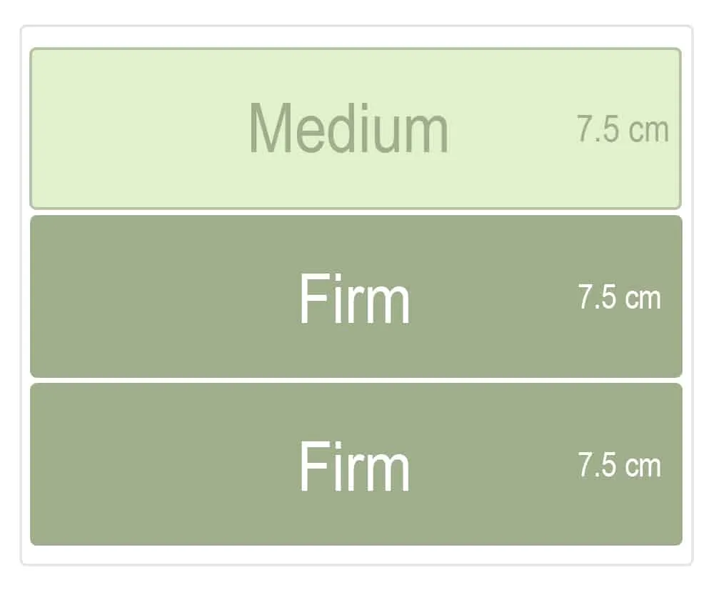 Single Product - Organic Mattress | High Profile - Comfort Level Zentai Living Medium Firm 1