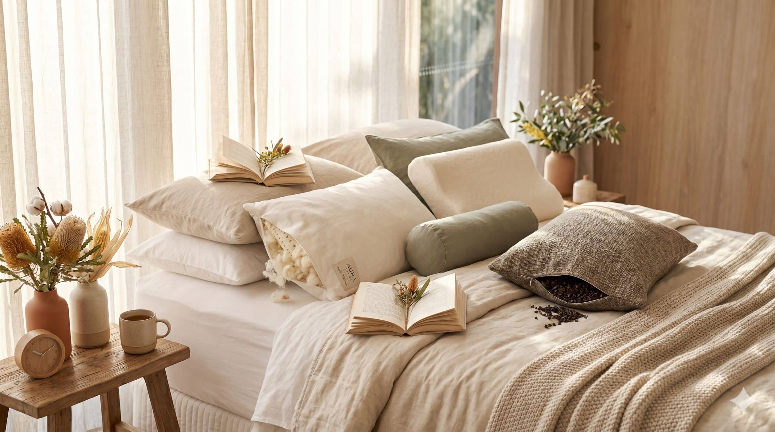 Natural Pillows Australia — How to Choose the Right Pillow for Your Sleep Style - Gemini Generated Image o2yqsso2yqsso2yq