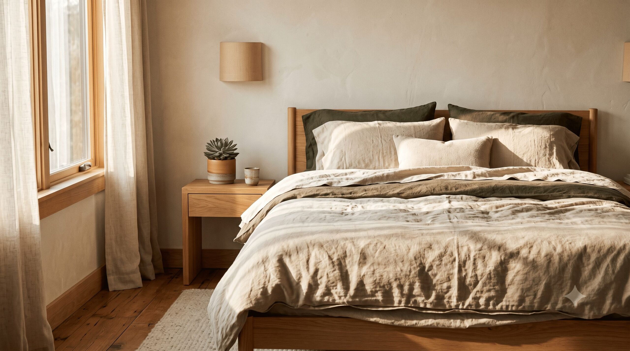 Organic latex mattress bedroom, cost per night value over time