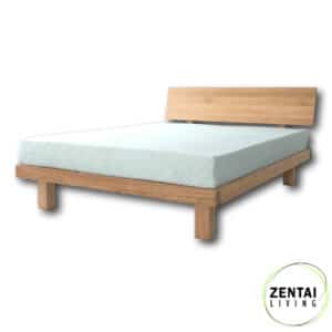 Citta Bed Frame shown with Latex Mattress